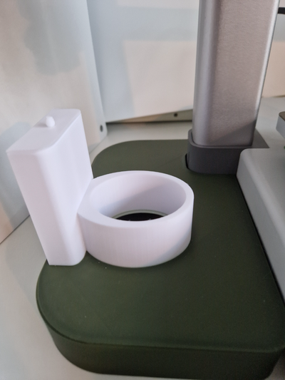 a1 cocô desperdício balde by pato 3d impressora partes acessório acessórios caixa bin banheiro 3d print model - Mito3D