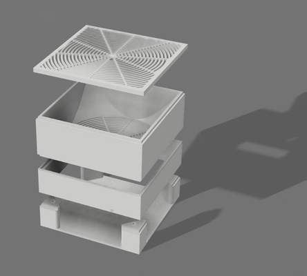hava temizleyici by markus710 3d yazıcı parçalar filtre reçine ressinprinter filtresi aktif karbon 3d print model - Mito3D