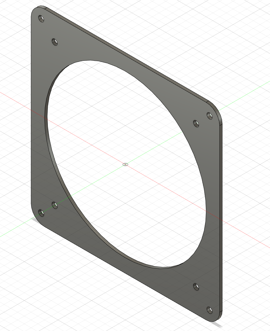 ventilador adaptador 120 140mm by markus710 ferramentas aparelhos pc fanmount 3D print model - Mito3D