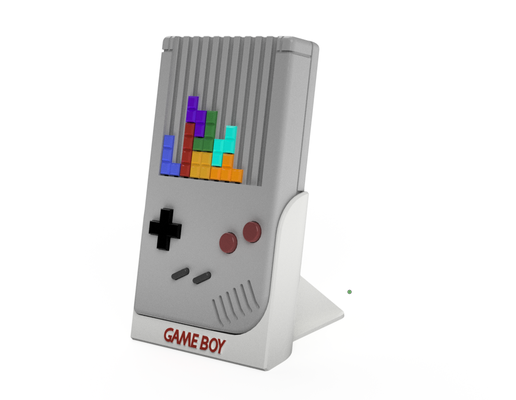 tetris gameboy by markus710 art sculptures game old classic 3d print model - Mito3D