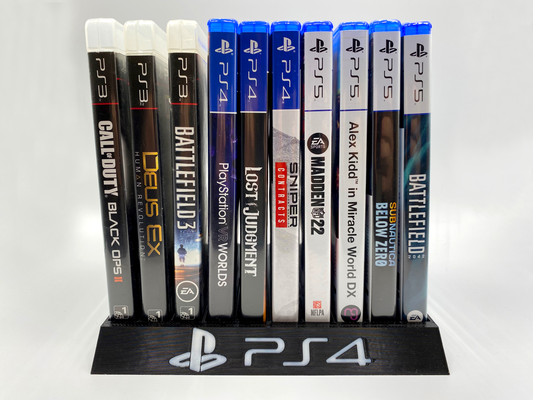 ps4 playstation jeu titulaire soutien disque cas gaine by utilisateur 1068934888 loisir diy électronique joueur vidéo jeux 3d print model - Mito3D