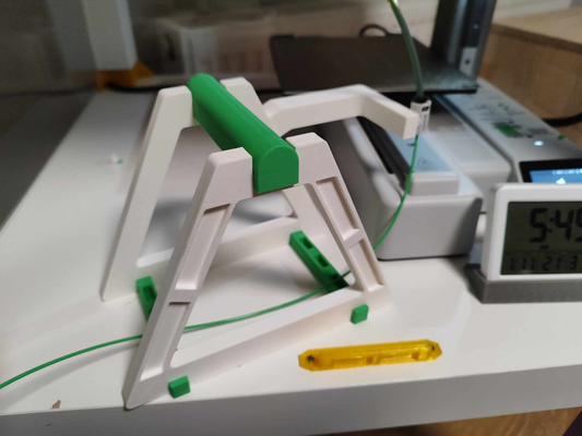 basit biriktirmek kulp destek a1 mini by obiwan11 3d yazıcı aksesuarlar a1mini 3d print model - Mito3D