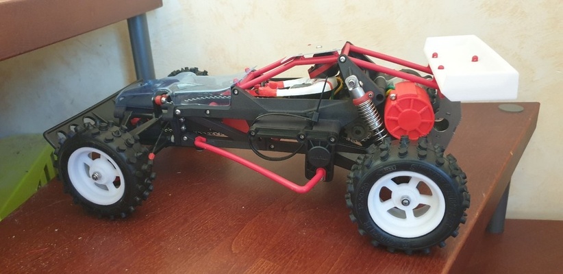 motor cubierta carcasa funda marui samurai by platatriple pasatiempo bricolaje diy rc maruisamurai tokio 3d print model - Mito3D