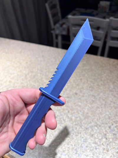 tanto tactical knife by rb design props & cosplays replica weapon combat defense military 3d print model - Mito3D