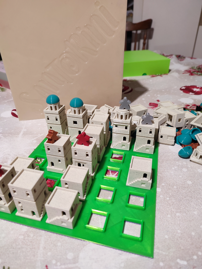 santorini yazı tahtası oyun by jpokorny12 oyuncaklar oyunlar meeples 3d print model - Mito3D