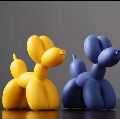 ballon chien inspiré by jeff koons remix remixé andreobtw art sculptures conception chiot caca 3d print model - Mito3D