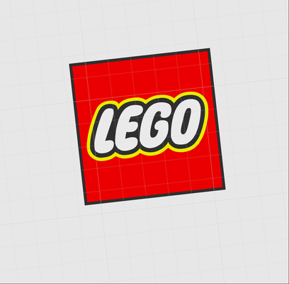 lego logo imán remezclado by goldiesvinilo casa decoración refrigerador 3d print model - Mito3D