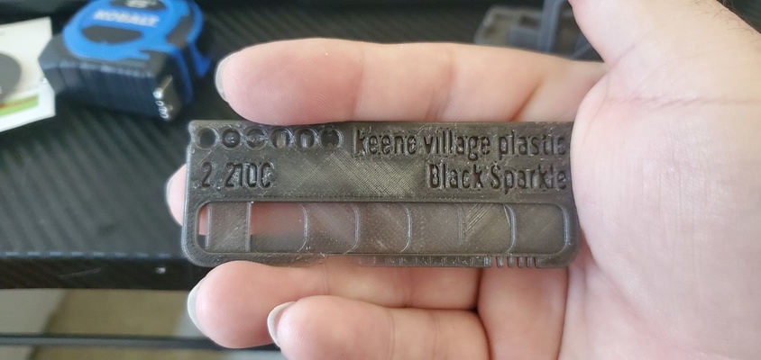 keene village black sparkle by themidnightsmith 3d printer accessories thingiverse customized 3d print model - Mito3D
