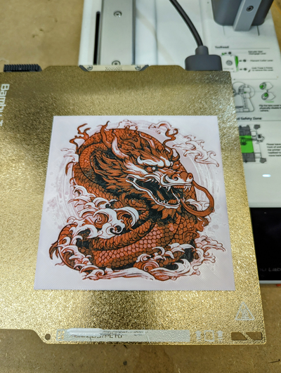 majestueux chinois dragon 2024 by innocraftmaestro génératif 3d modèle forge chapeaux lithophane chine épique 3d print model - Mito3D