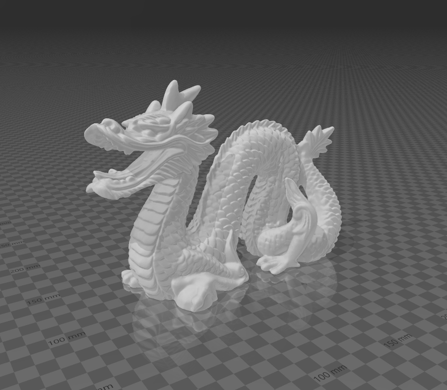 drachen statuette by db miniaturen tiere 3d drucken 3D print model - Mito3D