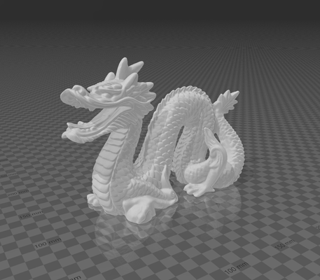 drachen statuette by db miniaturen tiere 3d drucken 3d print model - Mito3D