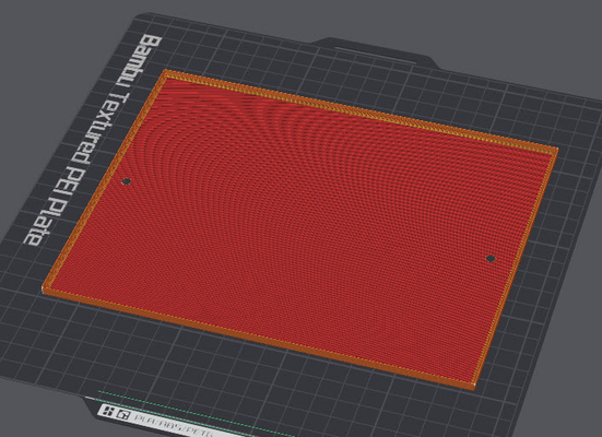 parete piatto copertina guaina by srt devon 3d stampante test modelli 3d print model - Mito3D