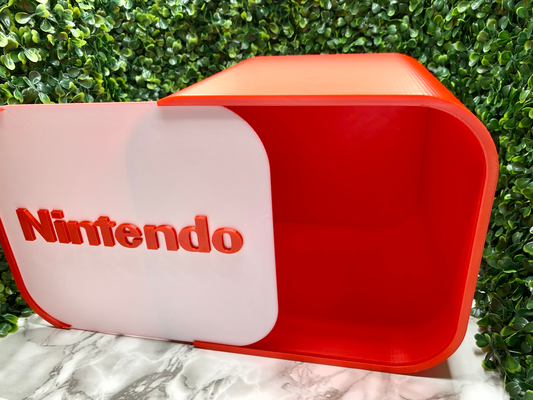 ampla nintendo armazenamento caixa controle deslizante crianças jogador bin by utilizador 1068934888 passatempo faça eletrônicos vídeo jogos 3d print model - Mito3D