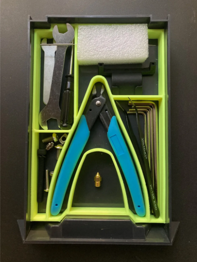 ender-3 s1 drawer organizer by gchrix 3d printer accessories ender3 ender3s1 3d print model - Mito3D