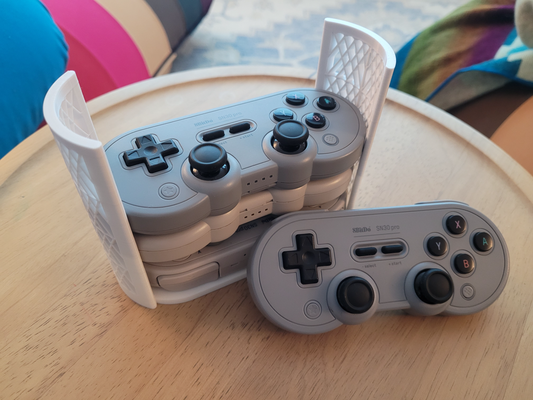 8bitdo regler halter unterstützung by abonnieren spielzeuge spiele 3d print model - Mito3D