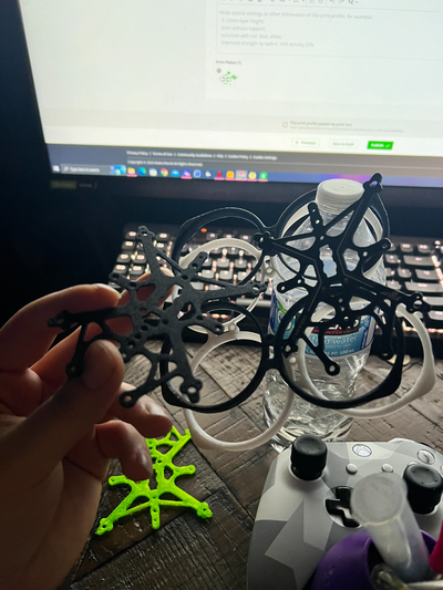 flywoo lentes voadoras 85 poupar partes by tomeifpv passatempo faça rc fpv fpvdrone flylens85 quadro armação 3d print model - Mito3D