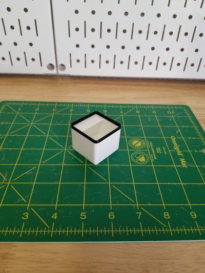 gridfinity 1x1 tab scoop by lee 337 werkzeuge veranstalter organisation organisieren halter unterstützung tablett lager 3d print model - Mito3D