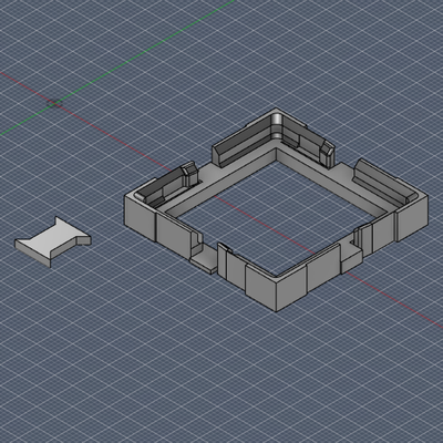 clickfinity refined lite remixed by smittyrn tools organizers gridfinity 3d print model - Mito3D