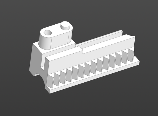 a1 mini spülen wischer steigleitung up 1 3 mm by unterbrochen 3d drucker teile poop zubehör wischen 3d print model - Mito3D