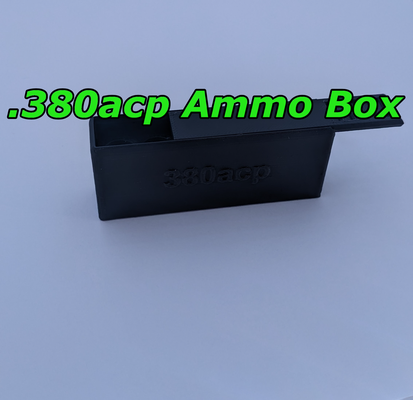 380acp mini case - 6 rounds by kickin hobby & diy sport outdoors 380 380auto 380acp ammo ammunition box 3d print model - Mito3D