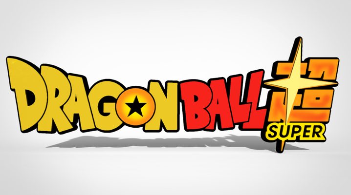 logo dragon ball super by body3d art signs & logos broly dbz dragonball goku saiyan vegeta 3d print model - Mito3D