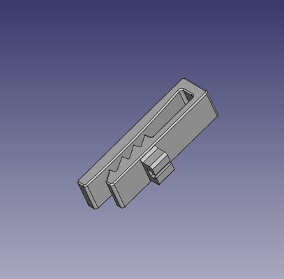 portatile microfono clip titolare supporto by cornel tajti utensili gadget portamicrofono 3d print model - Mito3D