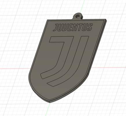 stemma juve by cosimol79 art signs & logos serie football a calcio scudetto juventus 3d print model - Mito3D