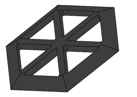 sechseckig schaber by bischof 3d drucker zubehör verhexen 6 klingen spülen bauen teller 3d print model - Mito3D