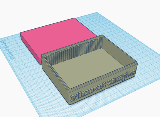 filament échantillons remixé by maître gadget 3d imprimante tester modèles 3d print model - Mito3D