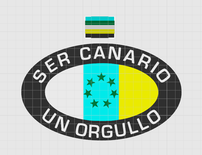 canario orgullo by despacho3d casa decoración isla canarias islas 3D print model - Mito3D