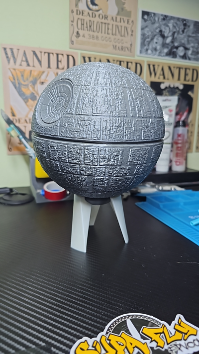 universal stand kugelförmig objekte by theranch46 werkzeuge veranstalter dekorationen halter unterstützung kugel mond 3d print model - Mito3D