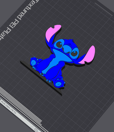 tabela ficar pé by 5kyrunn3r arte esculturas lilo disney ams pronto 3d print model - Mito3D