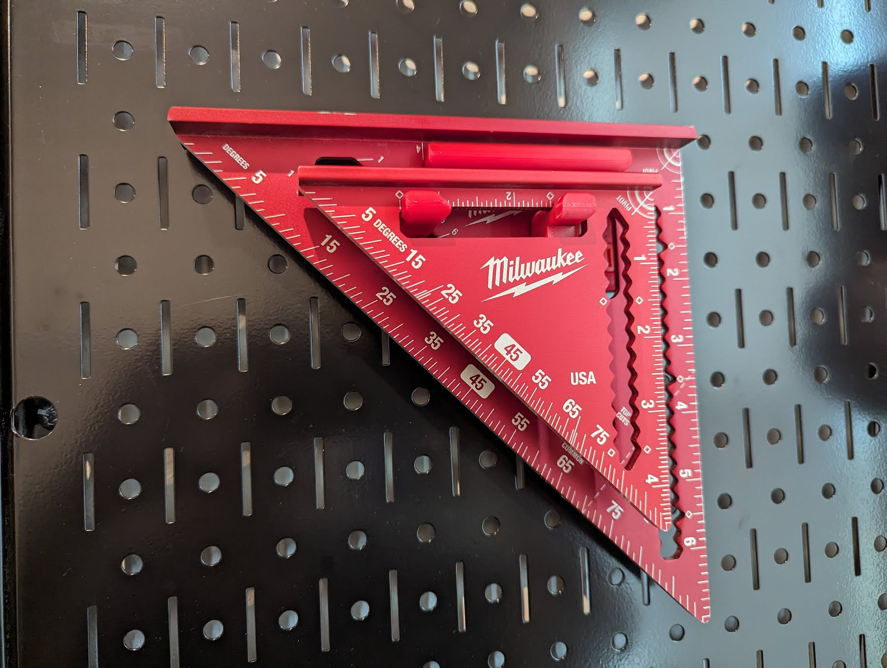 wall control - milwaukee dual speed squares by jaxel tools organizers 3D print model - Mito3D