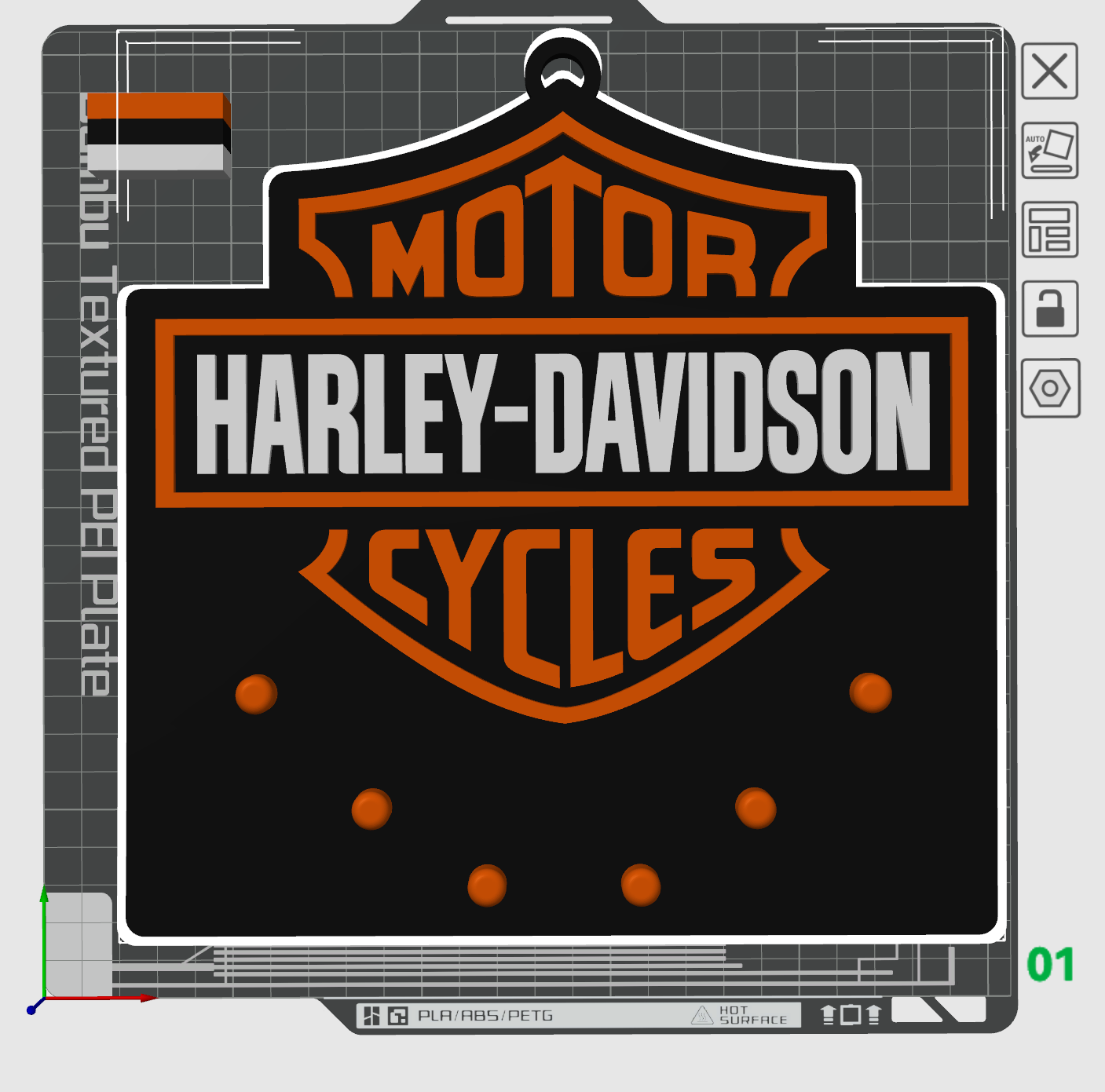 supporto cl harley by julien mulone passatempo fai veicoli 3D print model - Mito3D