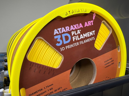 ataraxia art bambu lab ams cardboard spool adapter ring by designcraft 3d printer accessories filament 3d print model - Mito3D