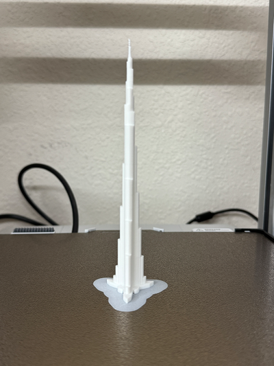 burj halife by davewilhelm minyatürler mimari bina şüpheler uzun boylu 3d print model - Mito3D