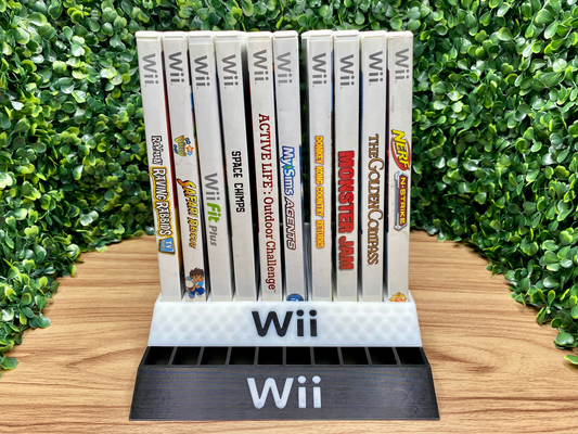 wii nintendo jeu titulaire soutien disque cas gaine by utilisateur 1068934888 loisir diy électronique joueur vidéo jeux 3d print model - Mito3D