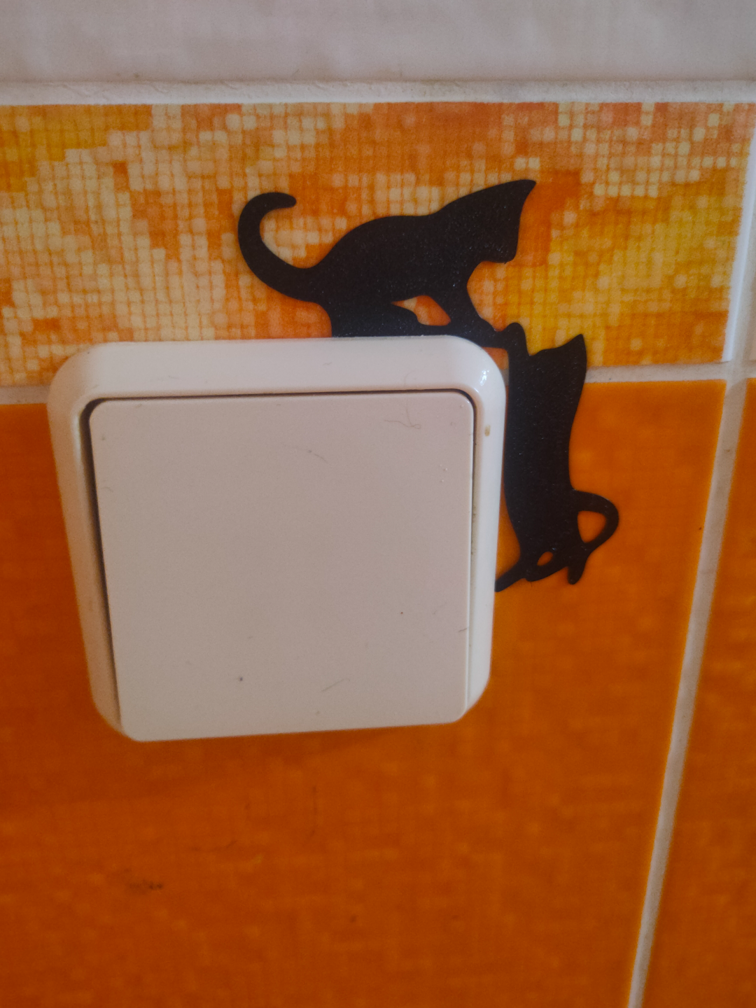 cambiar interruptor decoración gato by jorobado casa 3D print model - Mito3D