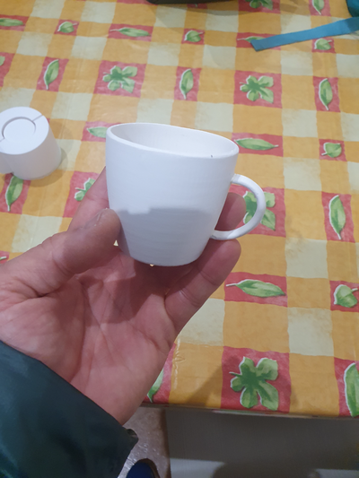 coffee cup mold cold casting stampo tazzina da caff colata a freddo by passione 3d hobby & diy 3d print model - Mito3D