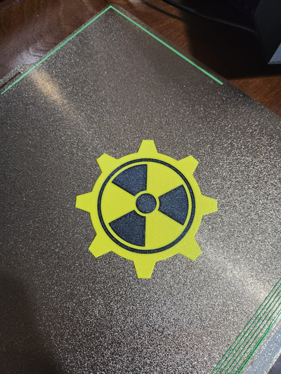 fallout coaster by bromigo77 art signs & logos gaming 3d print model - Mito3D