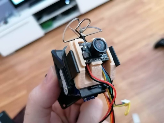 eachine tx02 pro fpv camera adapter by eried hobby & diy rc cameramount fpvcameramount 3d print model - Mito3D