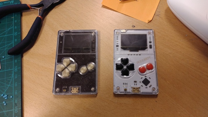 arduboy boutons by eried outils gadgets vieille école 3d print model - Mito3D