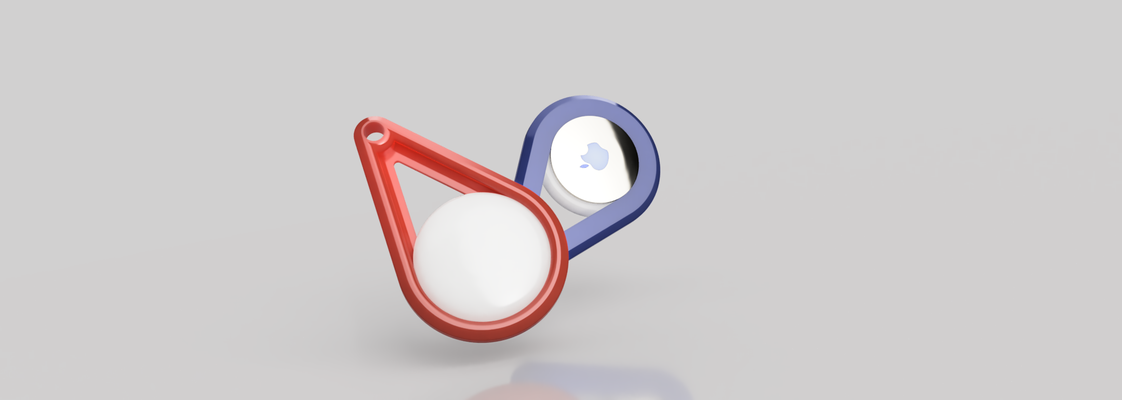 maçã artag chave anel by manuelbonetto 10 ferramentas aparelhos appleairtag chaveiro 3d print model - Mito3D