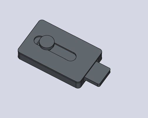 verriegeln rutschen sperren öffnen geschlossen position mechanismus by sg499 labor werkzeuge konforme ingenieurwesen tür diy easytoprint zusammenzubauen bereit drucken haus zubehörteil 3d print model - Mito3D