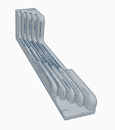 bambu labor teller halter unterstützung v2 4 platten neu gemischt by rb kreationen 3d drucker zubehör pei cool ingenieurwesen 3d print model - Mito3D