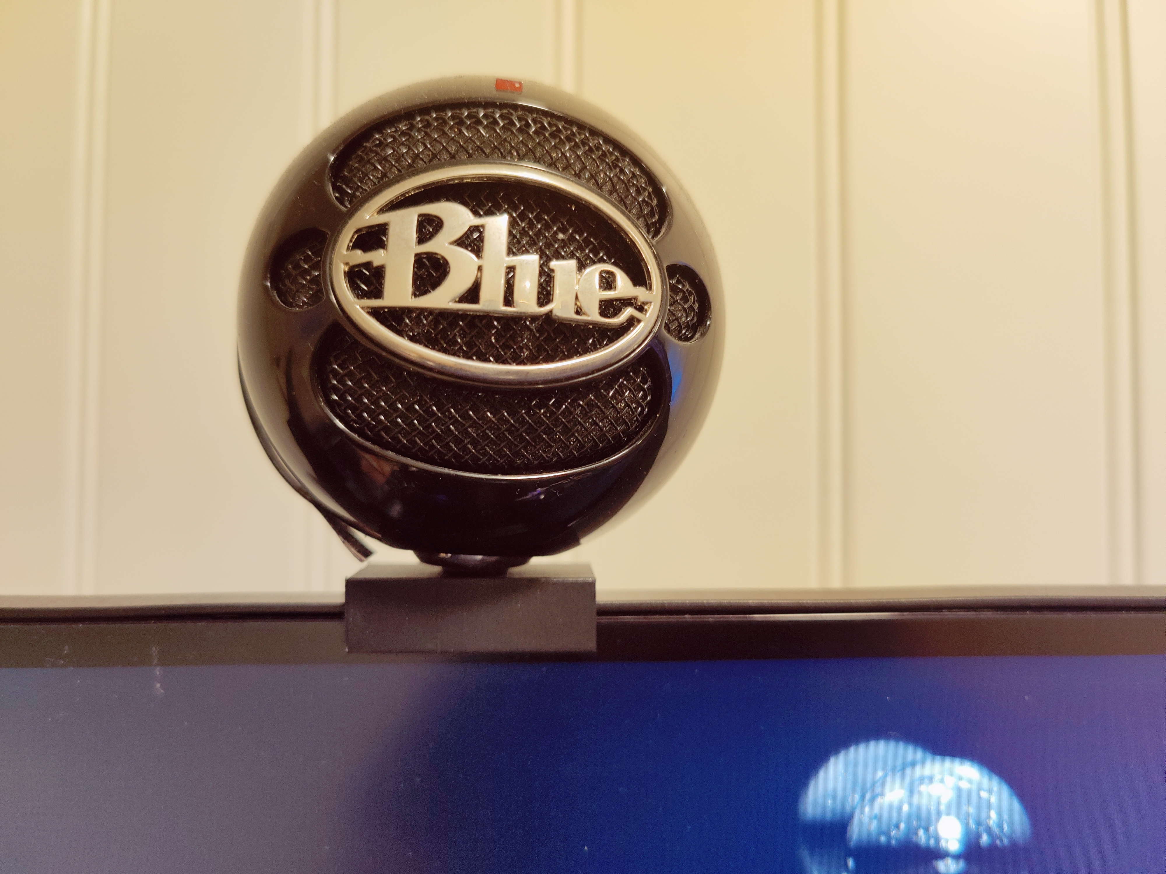 snowball mount acer x34 by oysteinteigland tools gadgets blue microphone 3D print model - Mito3D