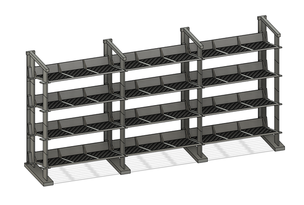 modulaire pimenter grille by josh epner outils organisateurs cuisine organisateur aliments 3d print model - Mito3D