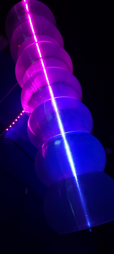zemin lamba ses reaktif wled by yapımcılar ezmek ev halkı dekor lambası 3d 3dprint 3dprinted wledsoundreaktif sese duyarlı 3dprintedfloorlamp ışıklar dekorasyon dekoru dekorasyonu dekorasyonlar dekoratif led ışığı kendin yap 3d print model - Mito3D
