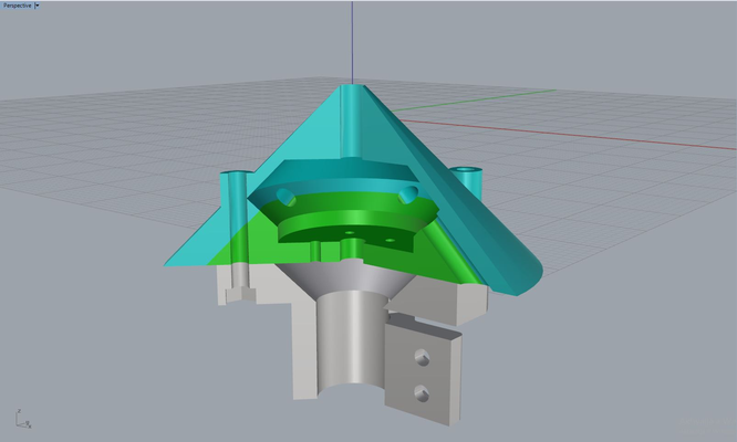 groung plane antenna by bkis76 passatempo fai elettronica radio radioamatore 3d print model - Mito3D