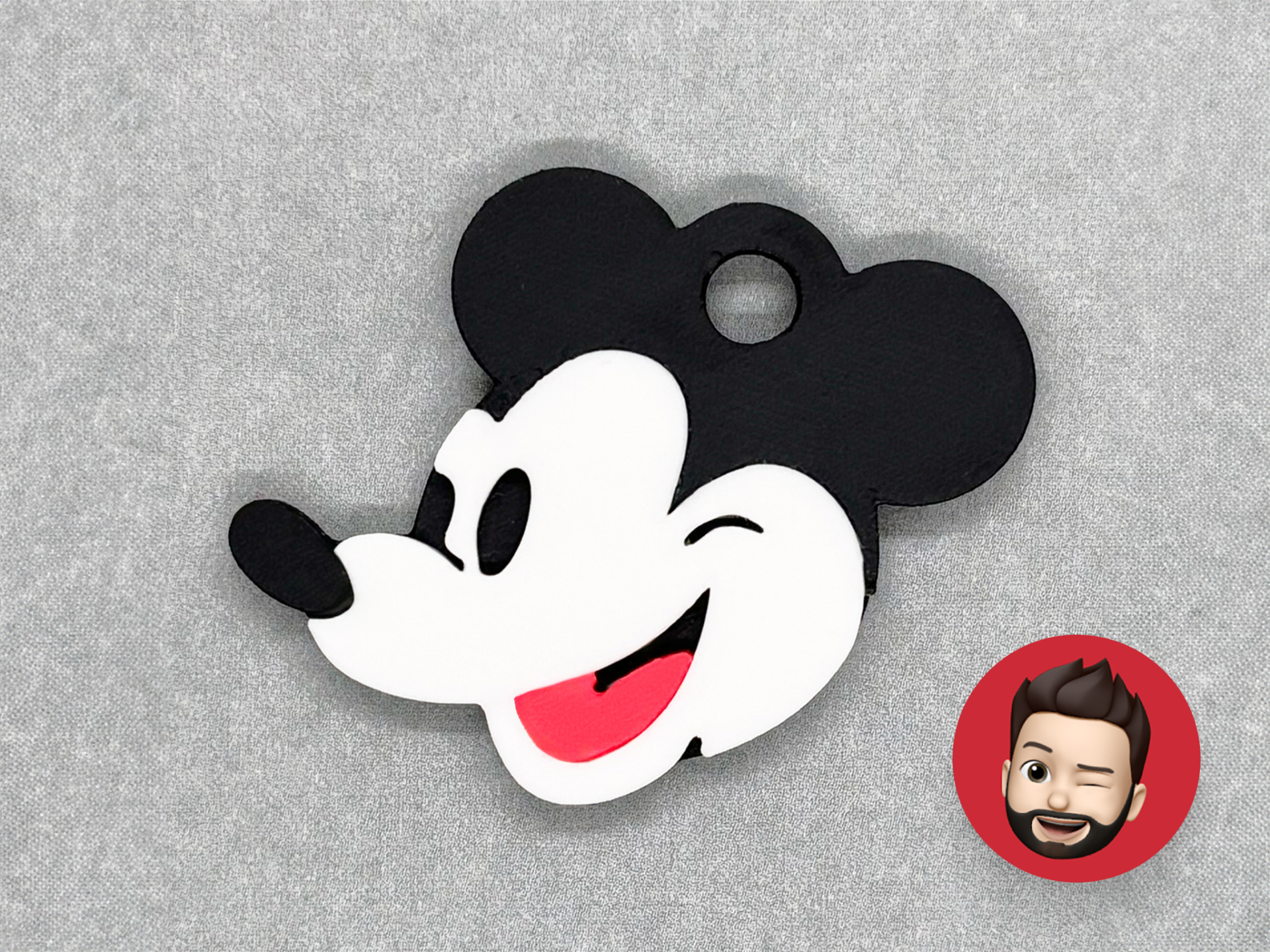 karakterler mickey fare vapur willie anahtarlık by nicodeimos sanat madeni para rozetler disney denizci karikatür anahtar yüzük yüzükler zincir zincirler anahtarlıklar orijinal kulak kulaklar küpe mıknatıs mıknatıslar tekne buhar 3D print model - Mito3D